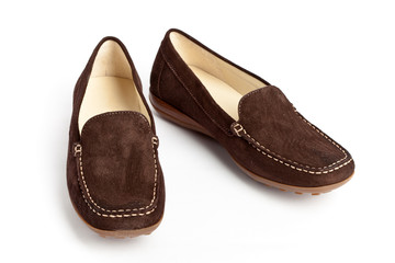 Female shoes without a heel