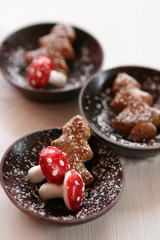 Weihnachtsplätzchen Lebkuchen