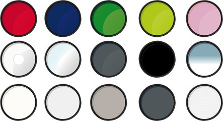 Set various colors filters
