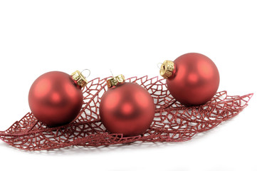 Blatt mit Kugeln
