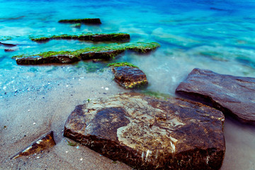 Seascape from Bulgaria beach