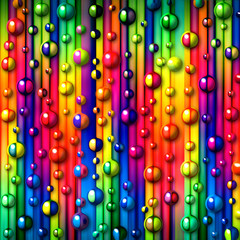 colorful bubbles abstract background