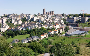 Fototapeta na wymiar miasta Rodez