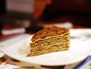 delicious caramel cake