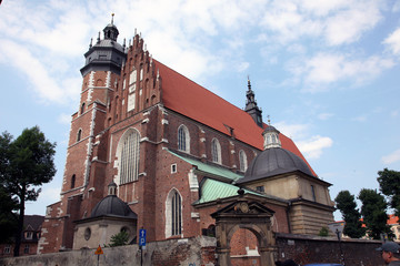 Fototapeta Baroque Church in Krakow obraz