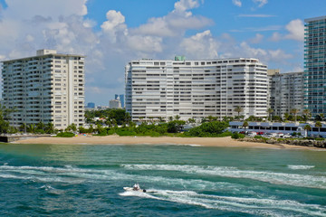 Port Everglades Inlet , Fort Lauderdale, Florida