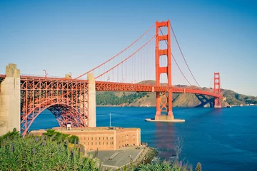 Poster Golden Gate Bridge © sborisov