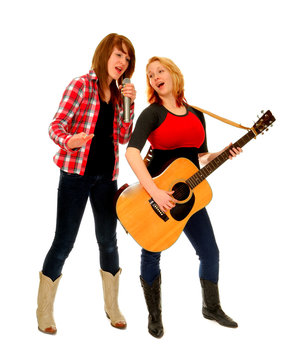 Female Country Singing Duet