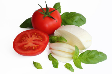 Tomate-Mozzarella-Basilikum
