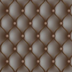 Naklejka premium beautiful leather furniture is light and dark brown