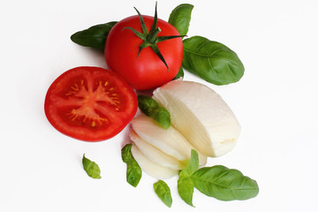 Tomate-Mozzarella-Basilikum