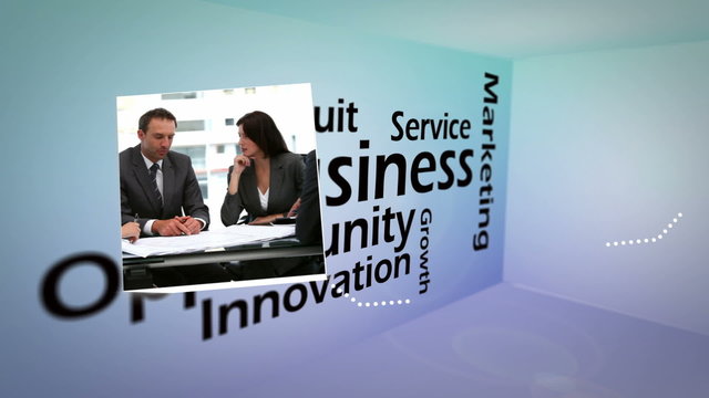 3D Animation on Business Situations