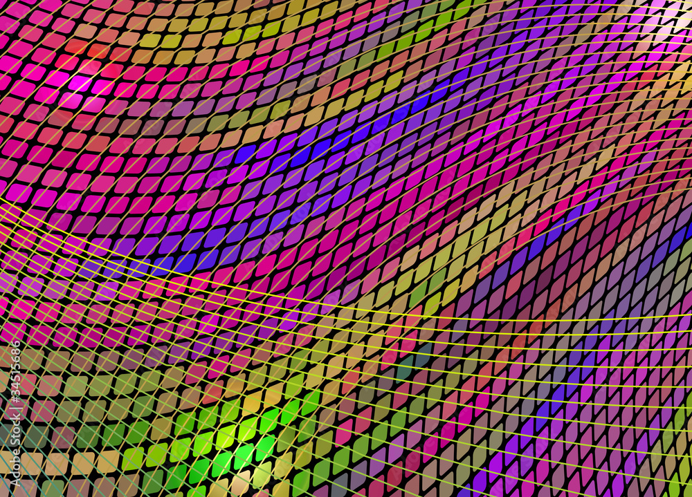 Aufkleber vector geometric tech background