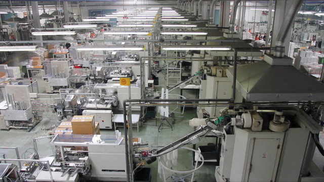 Sock Factory, production and packaging