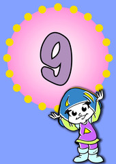 illustration of a birthday -9