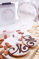 Domestic production of Christmas cookies