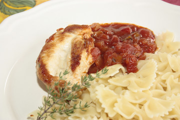 poulet basquaise