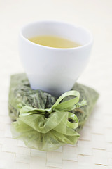 cup of green tea
