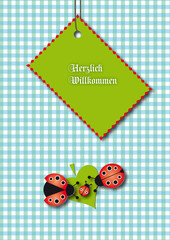 Baby Card Boys and Girls / Marienk&auml;fer