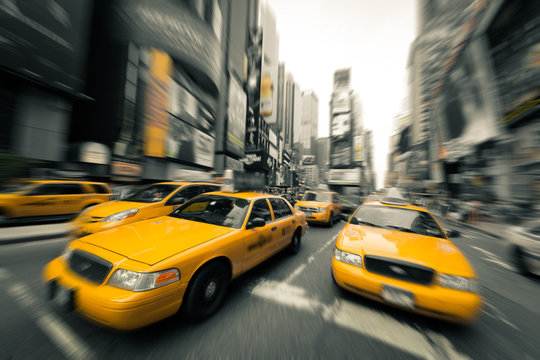 New York taxis © Beboy