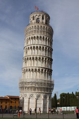 Fototapeta na wymiar Der Schiefe Turm von Pisa