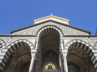 Fototapeta na wymiar Duomo di Amalfi - Amalfi Cathedral