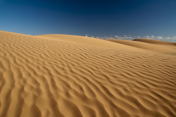 Dunes de sable du Sahara