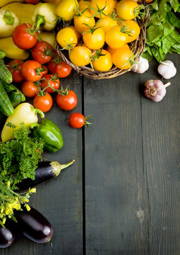 Fototapeta abstract design vegetables background