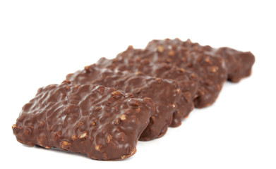 biscuits with chocolate and nuts