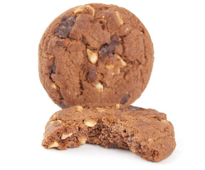 .cookies with nuts and chocolate