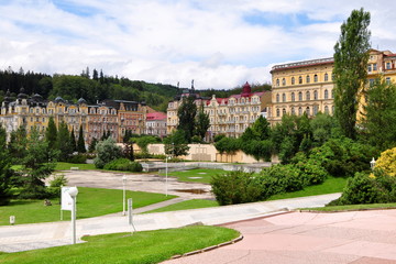 spa Marianske Lazne in Czech republic