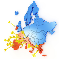 Attack to Euro - Default risk 2 © Dreaming Andy