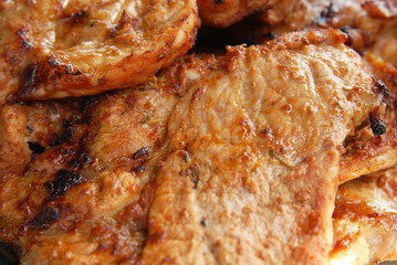 grilled meat , barbeque