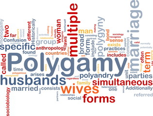 Polygamy background concept