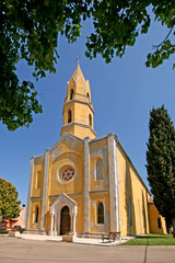 Neogothic church of John the Evangelist in Valtura