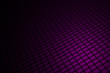 The purple mesh.