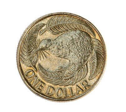 New Zealand One Dollar Coin