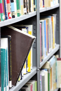 Books in the library