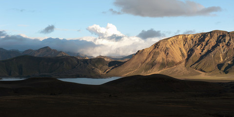 landscape in Landmannalaugar area, Iceland