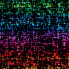 Abstraction in rainbow colors