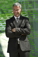 Happy smile from Business men