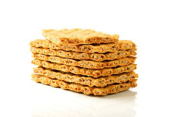 Crisp diet breads