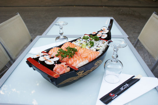 Repas sushis