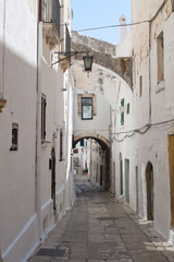 Obraz premium Ostuni (Brindisi, Puglia, Italy) - Old town