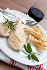 Chicken breast grilled - Petto di pollo alla griglia