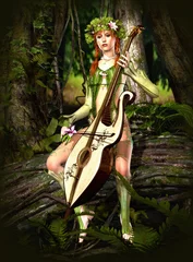 Wall murals Fairies and elves Elven Forest