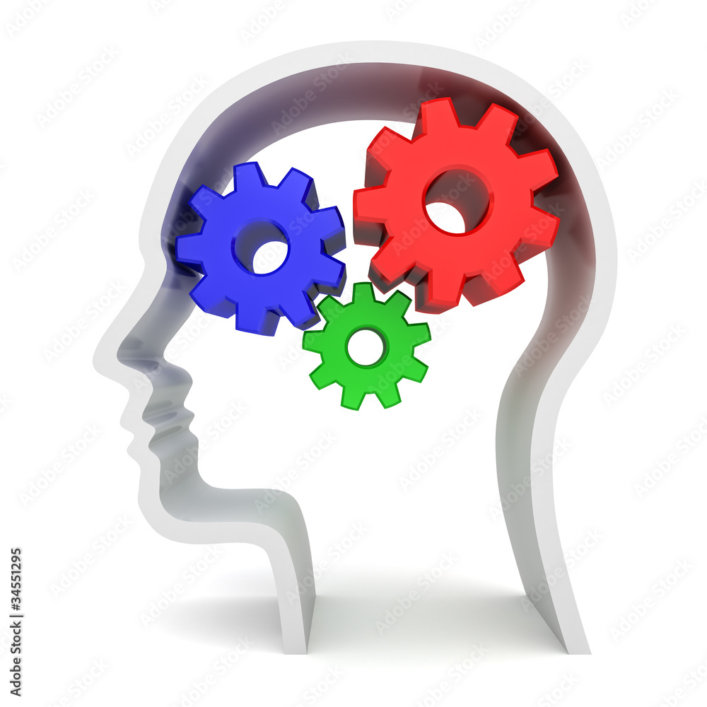 Poster intelligence and brain function concept