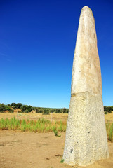 .Megalithic monument, menir of Bulhoa, Monsaraz
