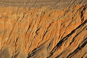 Death valley Ubehebe crater detail