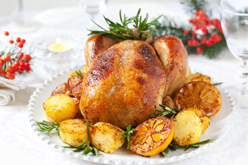 Roast chicken